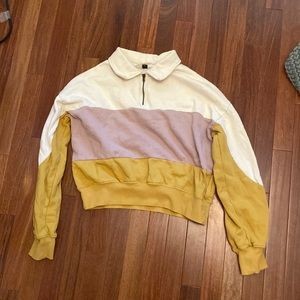 target universal thread multi color sweatshirt